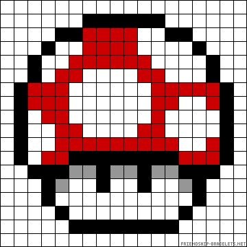 23 idées de dessins Pixel art Mario à colorier 11 23 idées de dessins Pixel art Mario à colorier 11