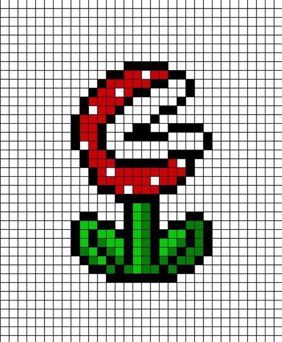 23 idées de dessins Pixel art Mario à colorier 29 23 idées de dessins Pixel art Mario à colorier 29