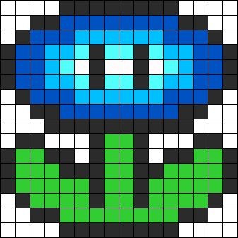 23 idées de dessins Pixel art Mario à colorier 42