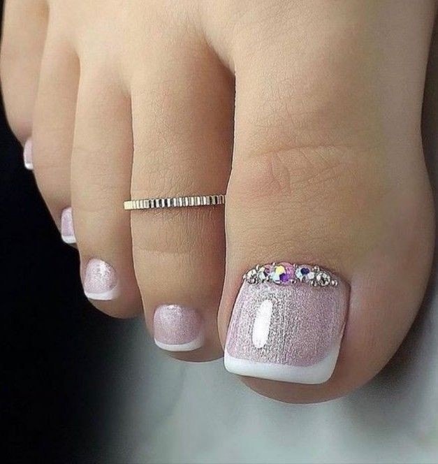 24 Nails art pour embellir vos ongles des pieds 12
