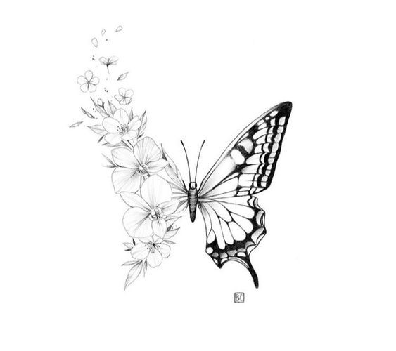 29 top idées de tatouage papillon pour femme 27