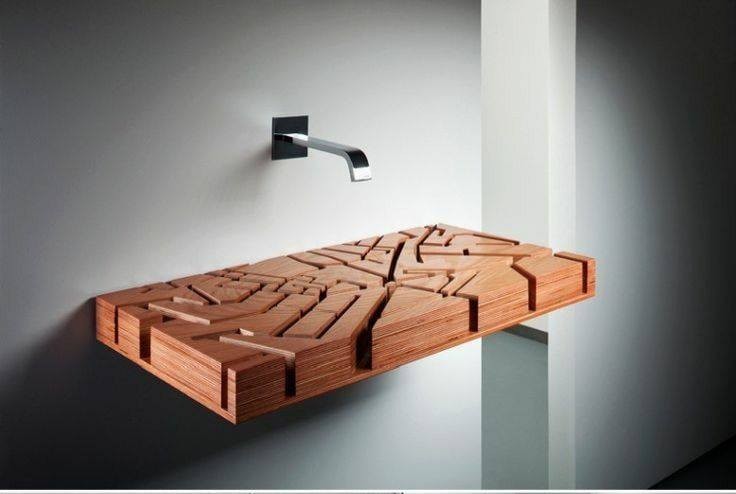 30 idées de lavabos en bois 26