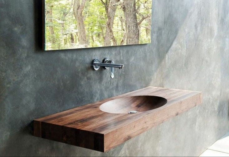 30 idées de lavabos en bois 14