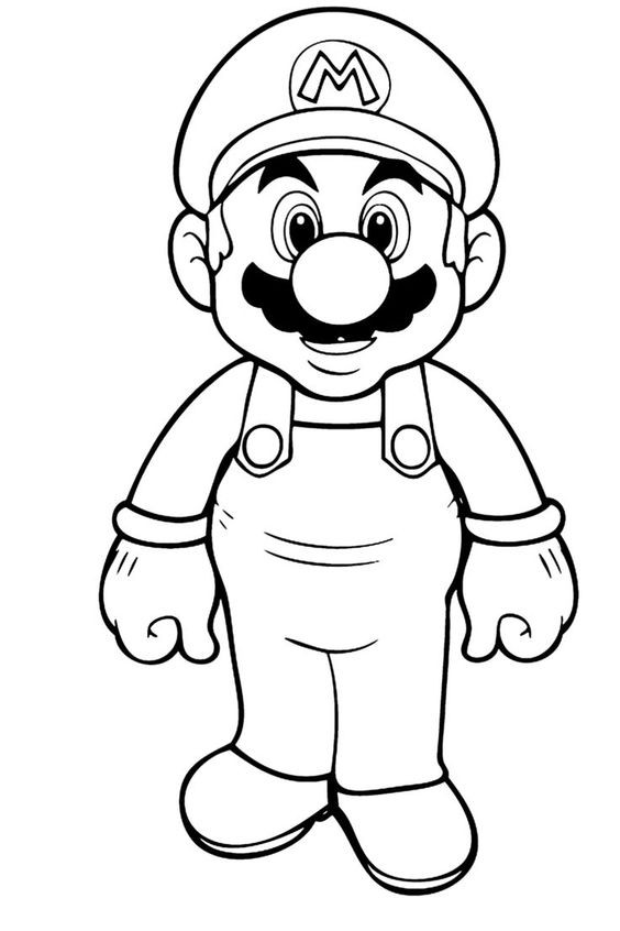 33 idées & tutos pour apprendre à dessiner Mario 1