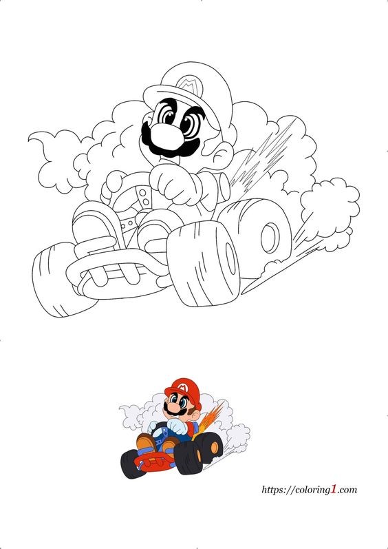 33 idées & tutos pour apprendre à dessiner Mario 21