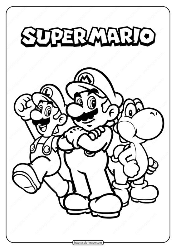 33 idées & tutos pour apprendre à dessiner Mario 7