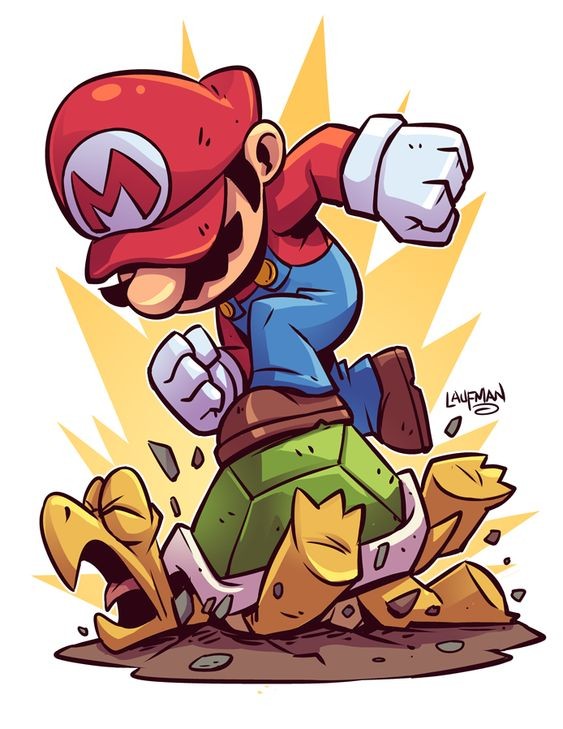 33 idées & tutos pour apprendre à dessiner Mario 10