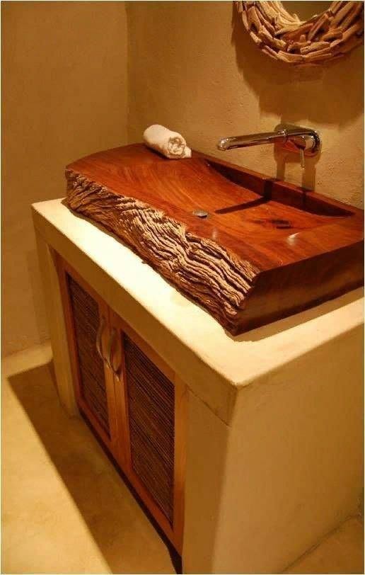 30 idées de lavabos en bois 9