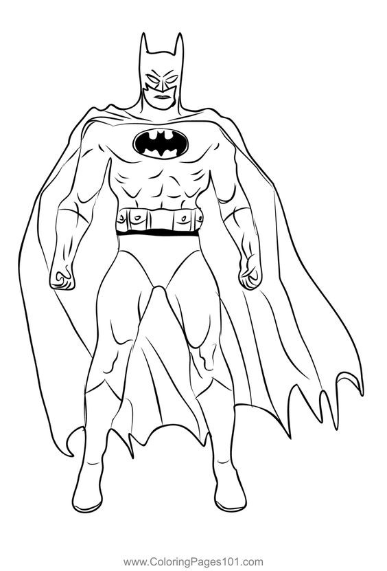 Coloriage Batman : 20 Idées pour faire un coloriage unique 1