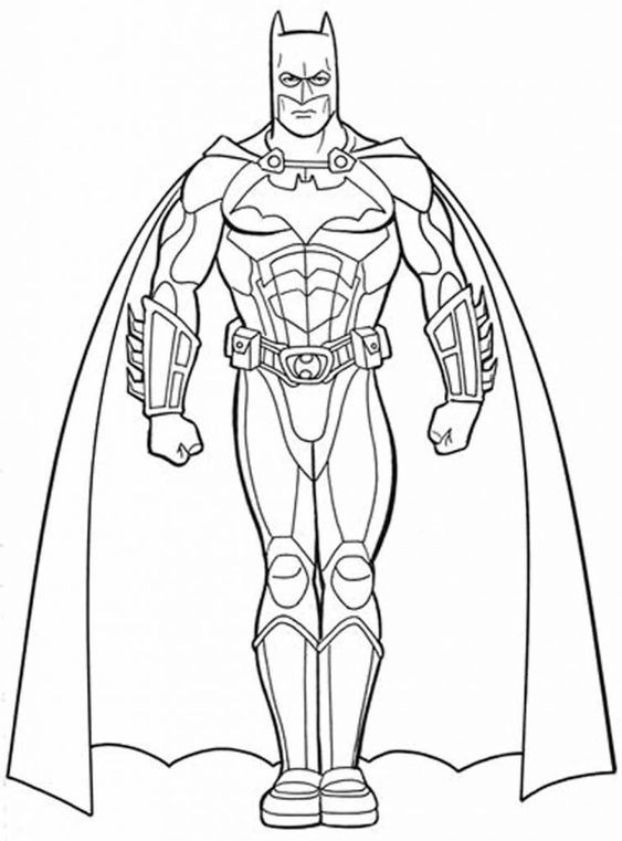Coloriage Batman : 20 Idées pour faire un coloriage unique 17 Coloriage Batman : 20 Idées pour faire un coloriage unique 17