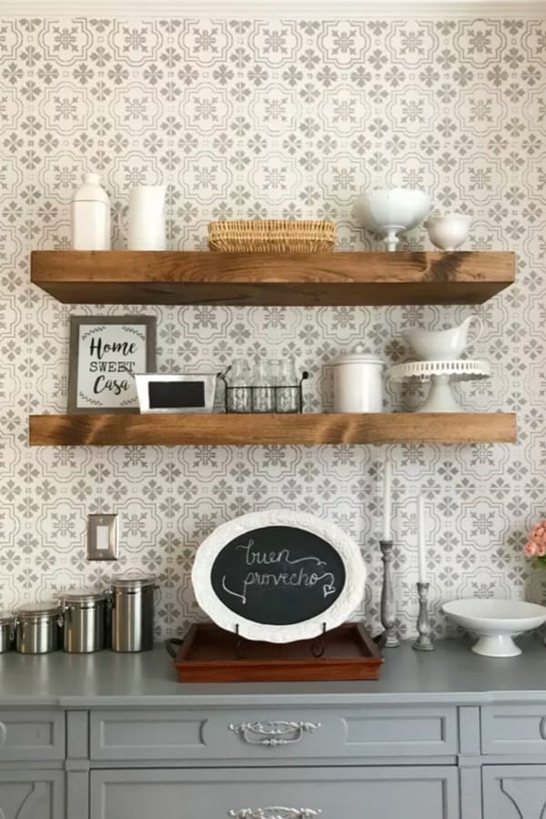 best farmhouse floating shelf