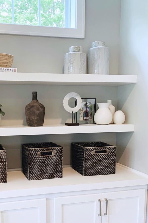 best white floating shelf