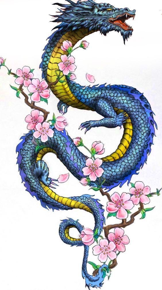 Tatouage Dragon Japonais : 19 Motifs & Dessins Pour S'inspirer 10