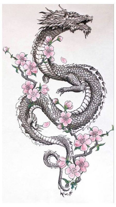Tatouage Dragon Japonais : 19 Motifs & Dessins Pour S'inspirer 1