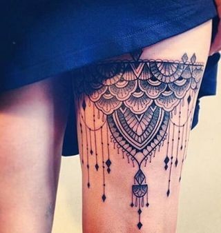 21 Tatouages Mandala Géométriques Pour S'inspirer 11