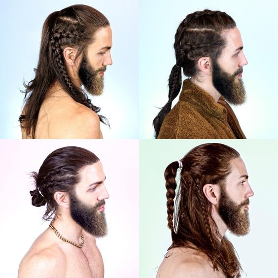 Tresses viking homme : 39 coupes de cheveux inspirées des Vikings en 2023 25