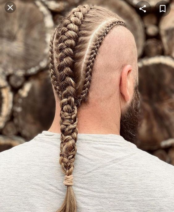 Tresses viking homme : 39 coupes de cheveux inspirées des Vikings en 2023 8
