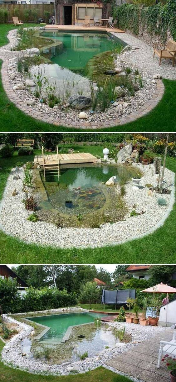 10 modèles de piscines naturelles pour concevoir une plage à la maison 1