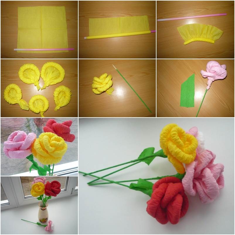 9 activités manuelles pour concevoir des fleurs en papier 4