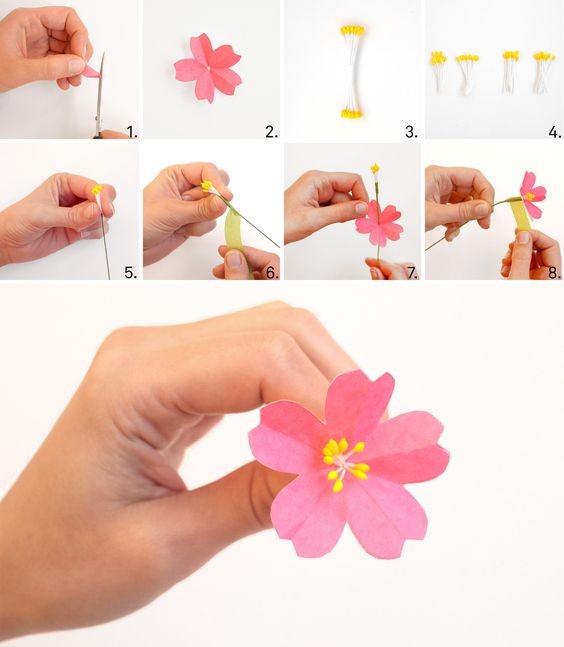 20 façons charmantes de réaliser des fleurs en origami 1
