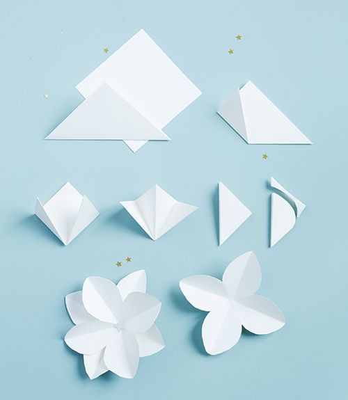 20 façons charmantes de réaliser des fleurs en origami 9
