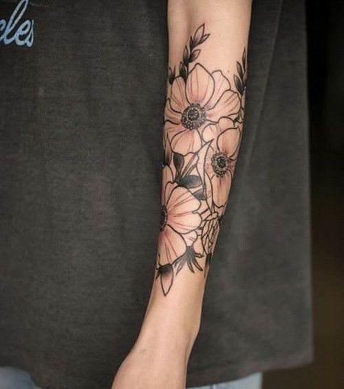 57 idées uniques de tatouage d'avant-bras pour les femmes 6