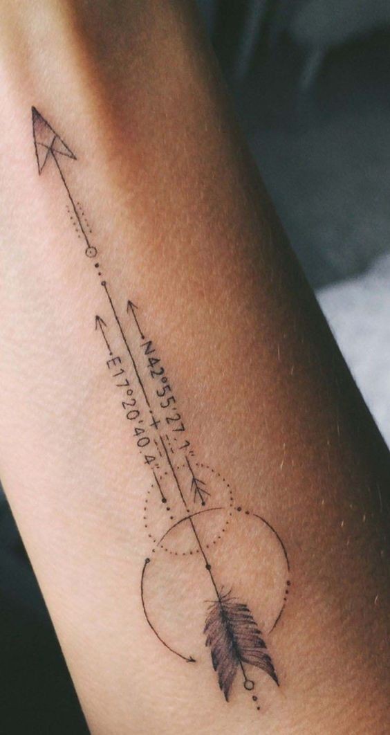57 idées uniques de tatouage d'avant-bras pour les femmes 54