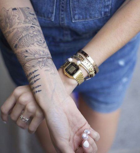 Les 40 différents styles de tatouages pour femme 15