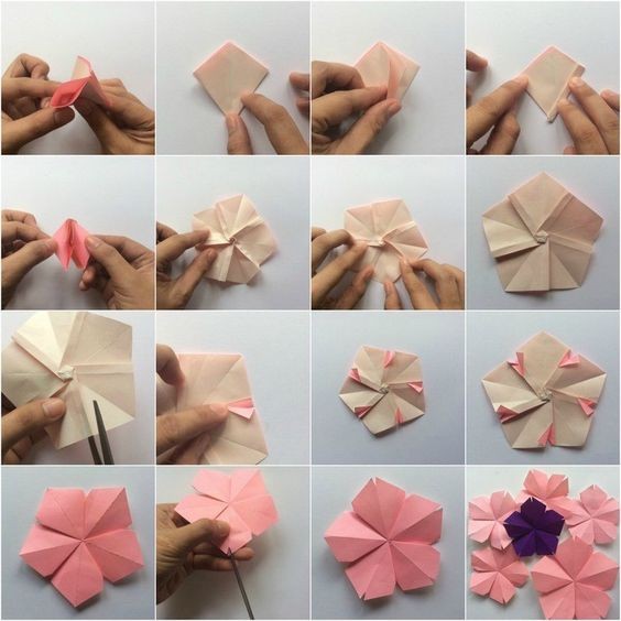 Origami fleur : Nos 18 Tutos & Idées Favorites 4