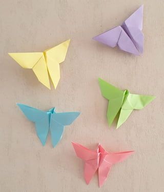 ORIGAMI: Papillon en papier ? 17 idées & tutoriels 15