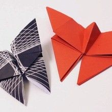 ORIGAMI: Papillon en papier ? 17 idées & tutoriels 16