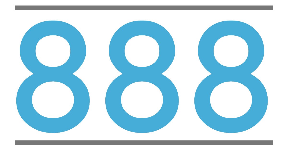 888 : Un nombre, 16 façons de le voir! 3