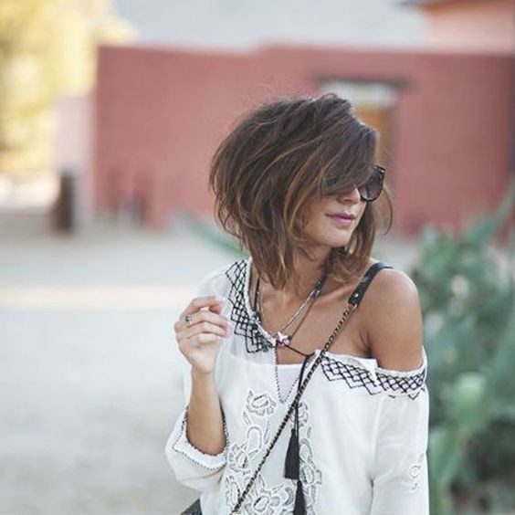 Unstructured Tapered Bob: The 24 Most Beautiful Models 4 Unstructured Tapered Bob: The 24 Most Beautiful Models 4