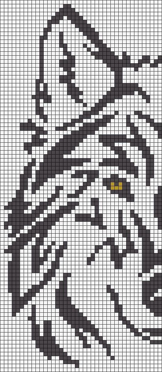 Pixel Art Difficile : 48 idées de Dessins à Colorier 19