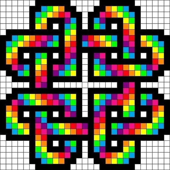 Pixel Art Difficile : 48 idées de Dessins à Colorier 1