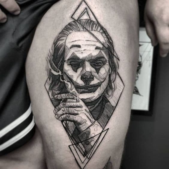 Tatouage joker signification spirituelle 3