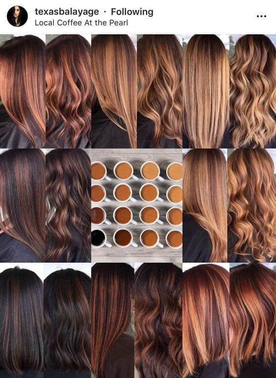 Couleur Cheveux Chocolat : 22 Nuances de Coloration