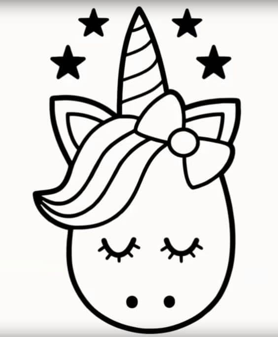 100 Dessins de licorne pour apprendre à dessiner en 2023 39