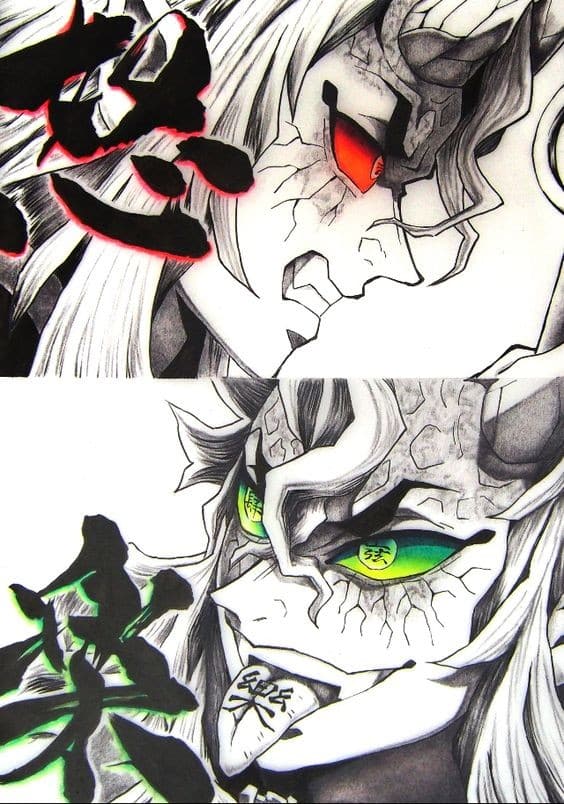 100 Dessins Demon Slayer à Colorier Avec : Zenitsu, Tanjiro & Nezuko 77