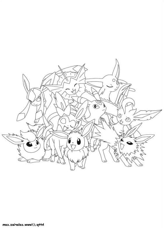 50 Dessins Pokémon faciles à Colorier en 2023 Avec Pikachu, Salamèche, Dracofeu 46