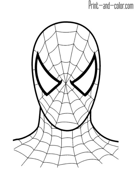 Top 50 Dessins Spiderman Gratuits & Faciles à Colorier en 2023 3