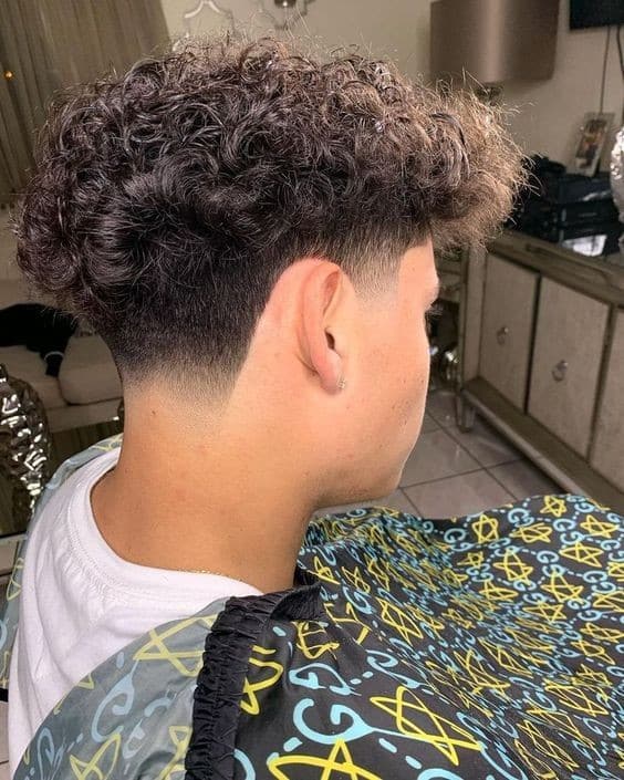 33 idées de mood taper fade homme cheveux bouclés