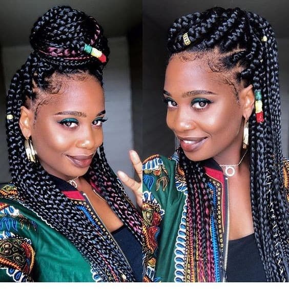 Braids 2023 : Nos 23 plus beaux modèles pour cette coiffure africaine 3