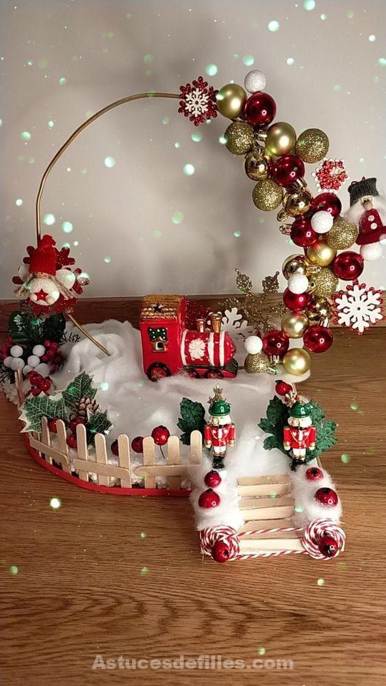 13 Décors de Table de Noël à faire Soi-Même 13