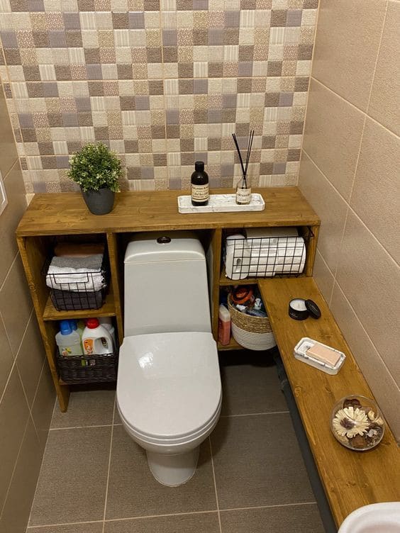 17 idées pour des WC aménagés d'une façon plus stylée 1