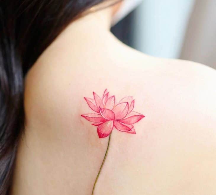 70 Tatouages fleur de lotus pleins de beauté et de symbolisme 30