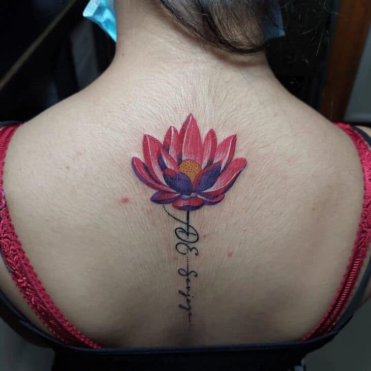 70 Tatouages fleur de lotus pleins de beauté et de symbolisme 49