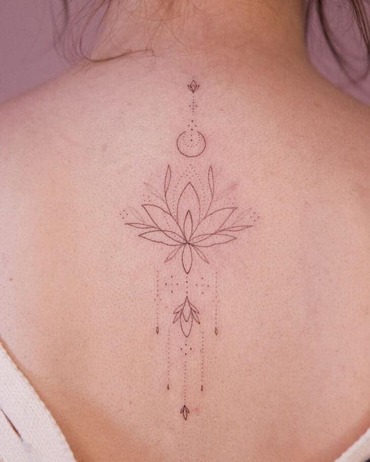 70 Tatouages fleur de lotus pleins de beauté et de symbolisme 69