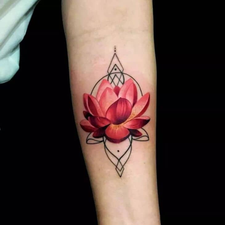 70 Tatouages fleur de lotus pleins de beauté et de symbolisme 9