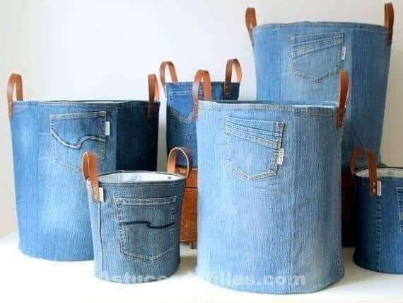 15 Nouvelles façons de réutiliser de vieux jeans 4